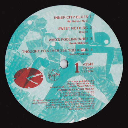 Working Week : Working Nights (LP, Album + 12")