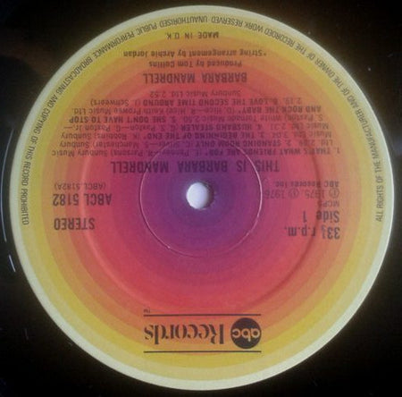 Barbara Mandrell : This Is Barbara Mandrell (LP, Album)