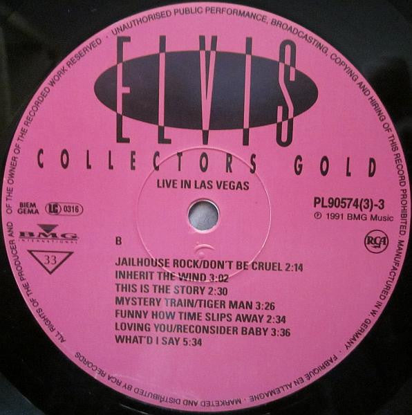 Elvis* : Collectors Gold (3xLP, Comp + Box)