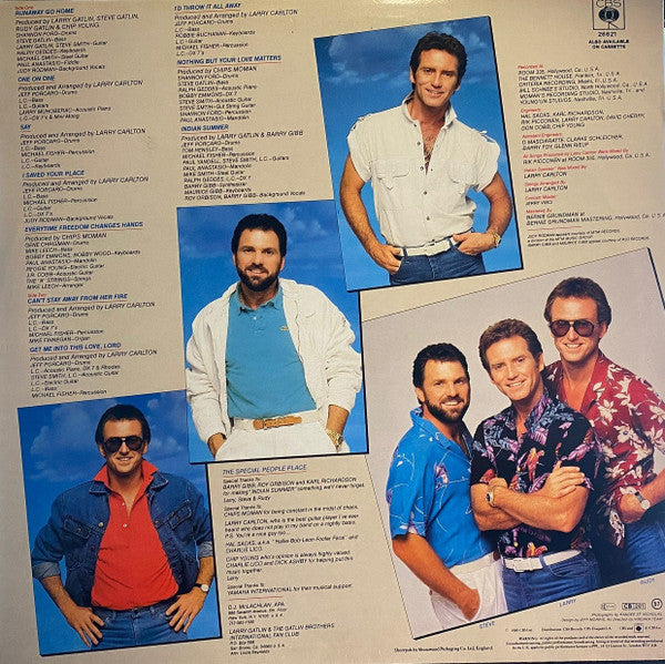 Larry Gatlin & The Gatlin Brothers : Smile (LP, Album)