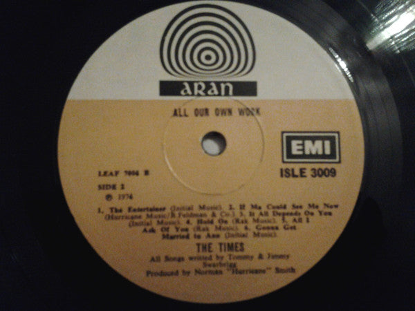 The Times (7) : All Our Own Work (LP, Album)