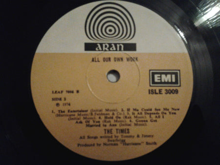 The Times (7) : All Our Own Work (LP, Album)