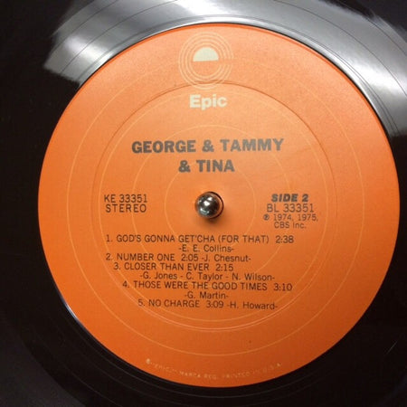 George Jones & Tammy Wynette & Tina Byrd : George & Tammy & Tina (LP, Album)
