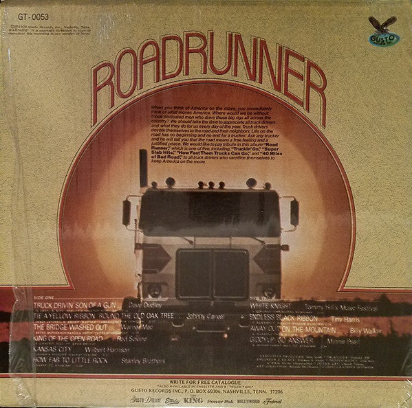 Various : Roadrunner (LP, Comp)