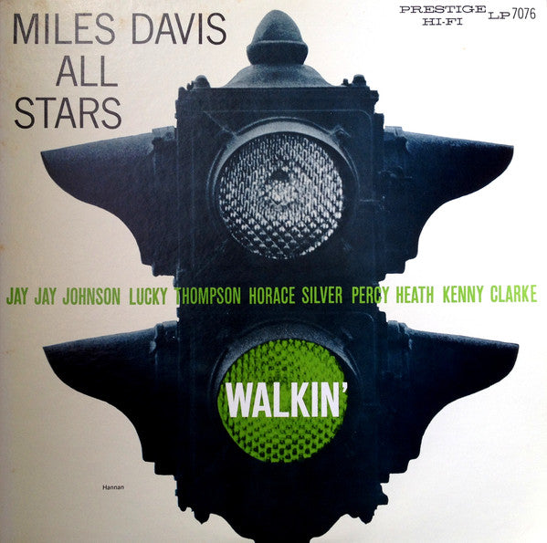 Miles Davis All Stars : Walkin' (LP, Album, Comp, Mono, RE)