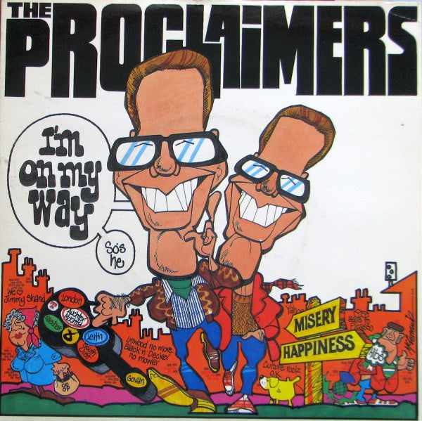 The Proclaimers : I'm On My Way (7", Single)