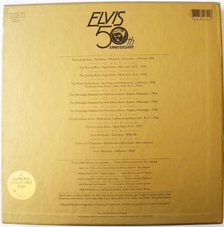 Elvis* : A Golden Celebration (6xLP, Comp, Mono, Num + Box)