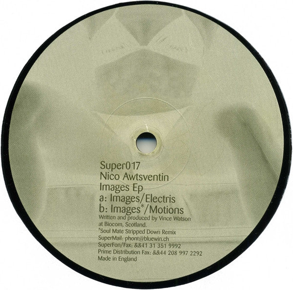 Nico Awtsventin : Images EP (12", EP)