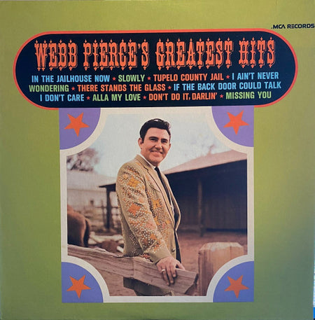 Webb Pierce : Webb Pierce's Greatest Hits (LP, RE)