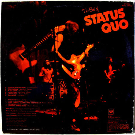 Status Quo : The Best Of Status Quo (LP, Comp, RP, Pur)