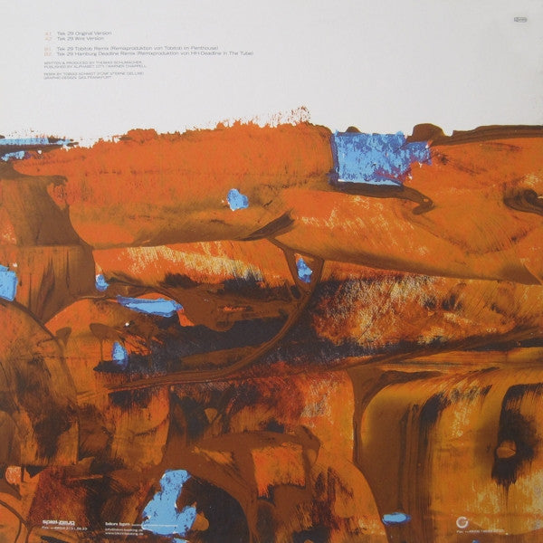 Thomas Schumacher : Tek 29 (12")