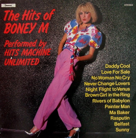 Hits Machine Unlimited : The Hits Of Boney M (LP, Album)