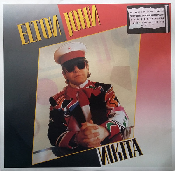 Elton John : Nikita (12", Single, Ltd)