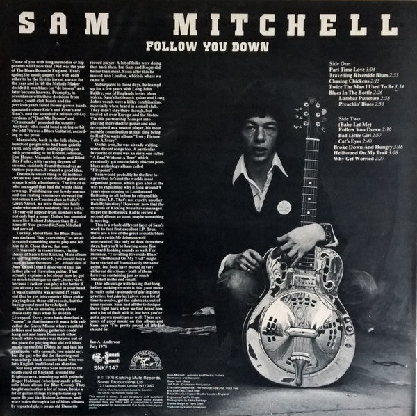 Sam Mitchell : Follow You Down (LP, Album)