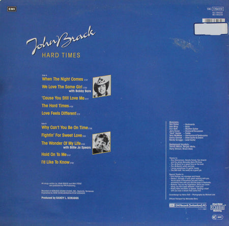 John Brack : Hard Times (LP, Album)