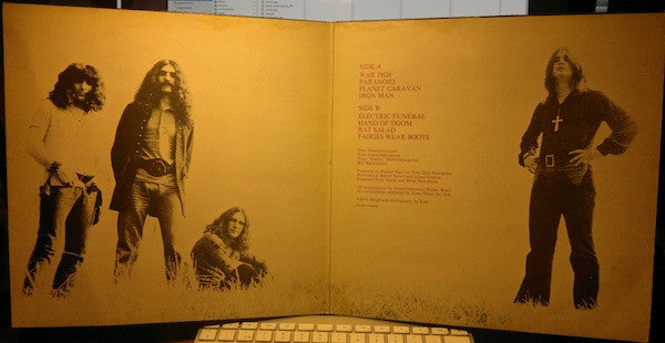 Black Sabbath : Paranoid (LP, Album, RE, Gat)