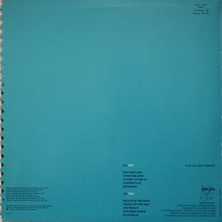 Bad Company (3) : Rough Diamonds (LP, Album)