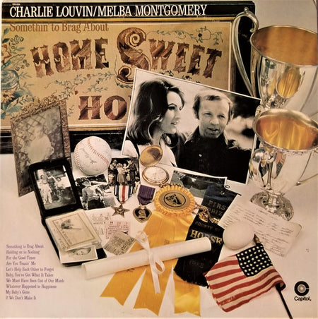 Charlie Louvin / Melba Montgomery : Somethin' To Brag About (LP, Album, RE)