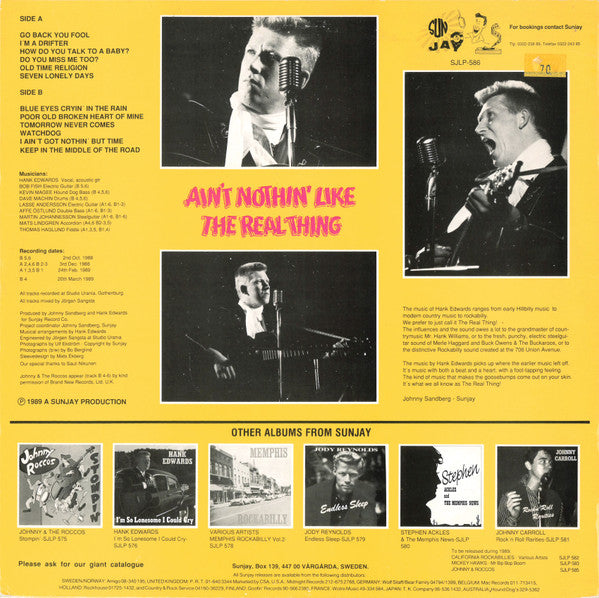Hank Edwards : The Real Thing (LP)