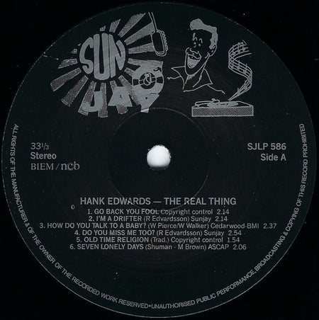 Hank Edwards : The Real Thing (LP)