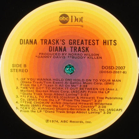 Diana Trask : Diana Trask's Greatest Hits (LP, Comp)