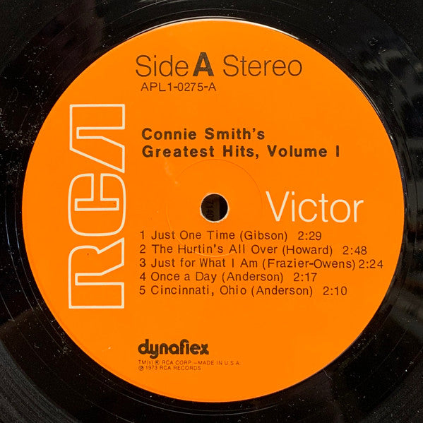 Connie Smith : Greatest Hits Vol 1 (LP, Comp, Ind)