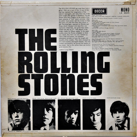The Rolling Stones : The Rolling Stones (LP, Album, Mono, B1V)