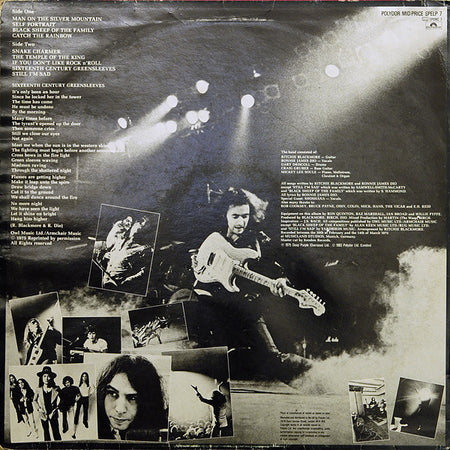 Rainbow : Ritchie Blackmore's Rainbow (LP, Album, RE)