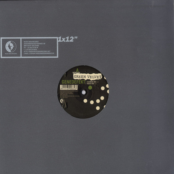 Green Velvet : Genedefekt (12")