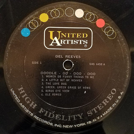 Del Reeves : Doodle-Oo-Doo-Doo (LP)