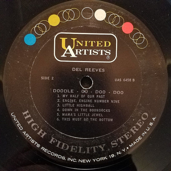 Del Reeves : Doodle-Oo-Doo-Doo (LP)