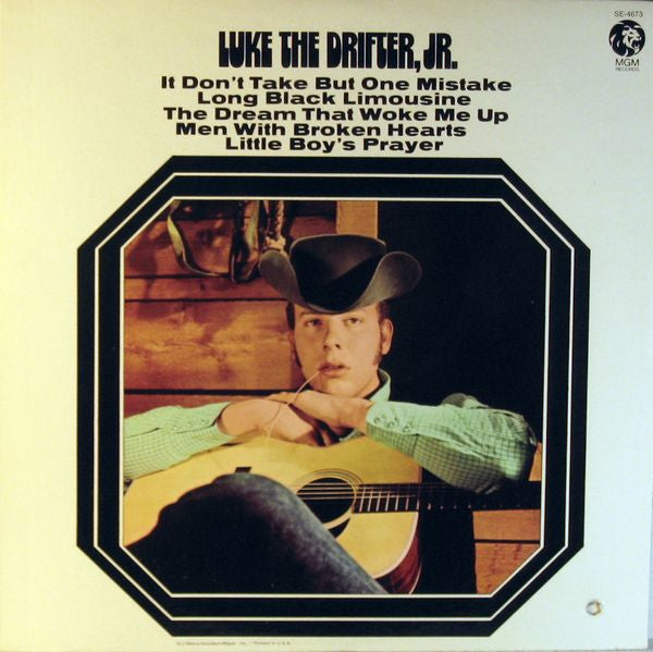 Luke The Drifter, Jr : Luke The Drifter, Jr. (LP, Album)