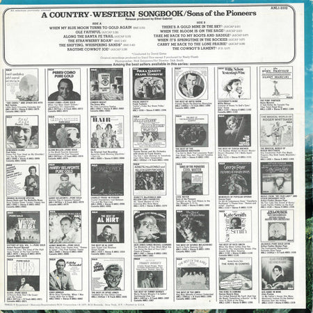 The Sons Of The Pioneers : A Country-Western Songbook (LP, Comp, RE)