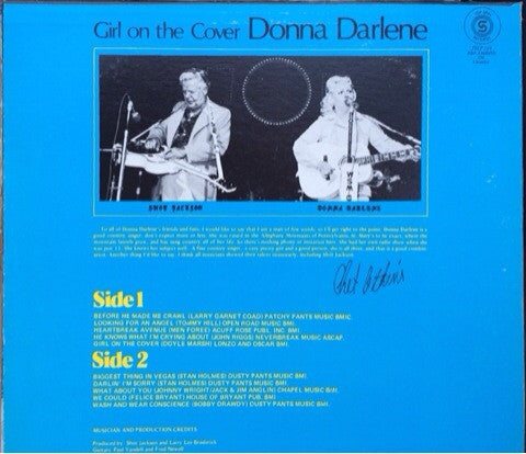 Donna Darlene : Girl On The Cover (LP)