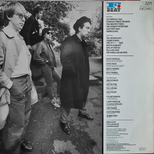 Elvis Costello And The Attractions* : Punch The Clock (LP, Album)