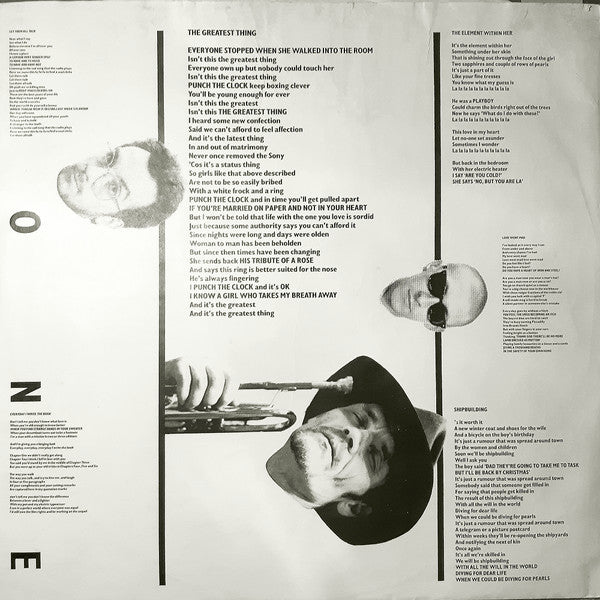 Elvis Costello And The Attractions* : Punch The Clock (LP, Album)