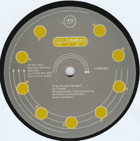 Jel Ford : The Funk Realm (12")