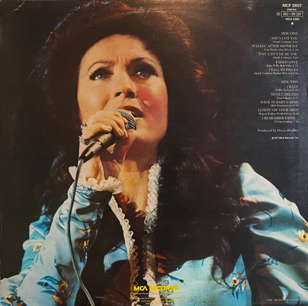 Loretta Lynn : I Remember Patsy (LP, Album)