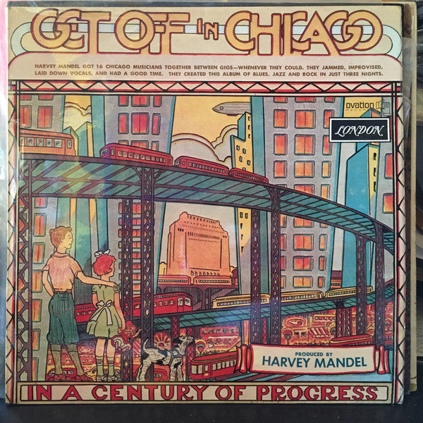 Harvey Mandel : Get Off In Chicago (LP, Album)