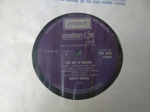 Harvey Mandel : Get Off In Chicago (LP, Album)