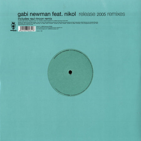 Gabi Newman Feat. Nikol : Release (2005 Remixes) (12")