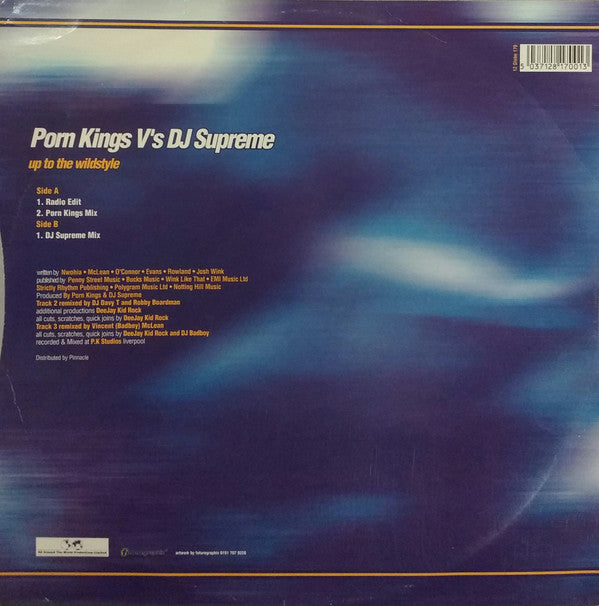 Porn Kings V's DJ Supreme : Up To The Wildstyle (12")