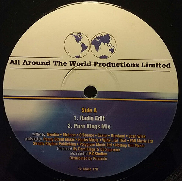 Porn Kings V's DJ Supreme : Up To The Wildstyle (12")