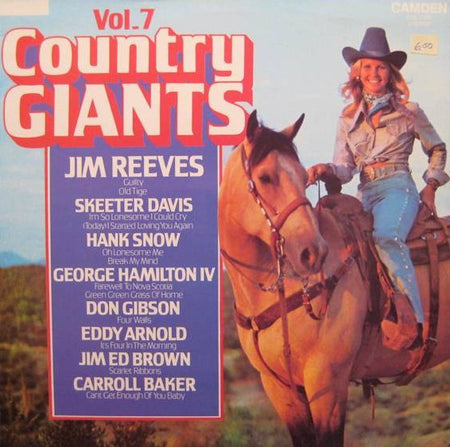 Various : Country Giants Vol. 7 (LP, Comp)