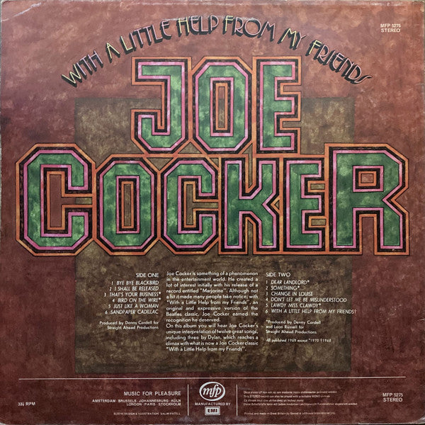 Joe Cocker : With A Little Help From My Friends (LP, Comp)