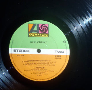 Led Zeppelin : Houses Of The Holy (LP, Album, RE, Gat)