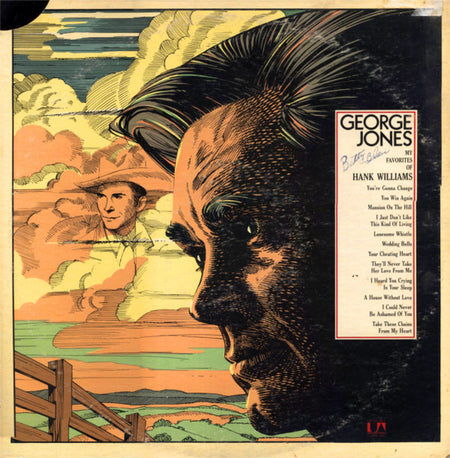 George Jones (2) : My Favorites Of Hank Williams (LP, RE)
