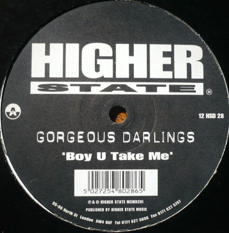 Gorgeous Darlings : Boy U Take Me / Alright / Angel (12")