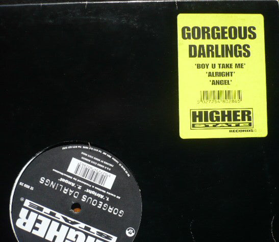 Gorgeous Darlings : Boy U Take Me / Alright / Angel (12")