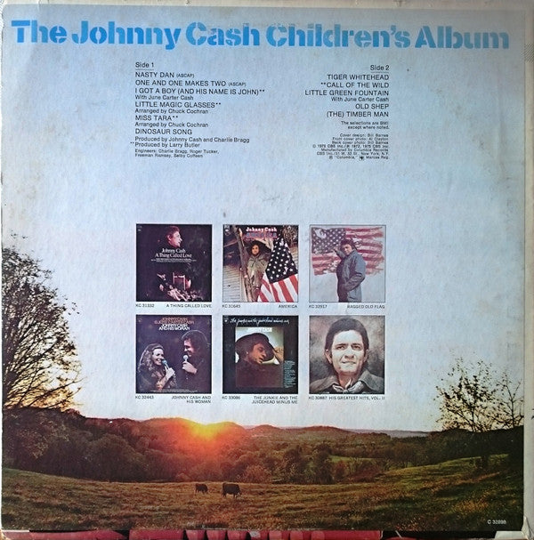 Johnny Cash : The Johnny Cash Children's Album (LP)